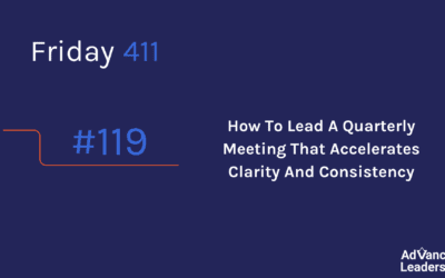 How To Lead A Quarterly Meeting That Accelerates Clarity and Consistency