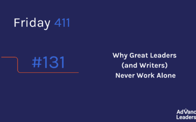 Why Great Leaders (and Writers) Never Work Alone